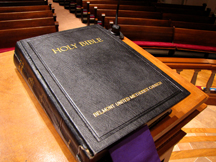 Bible at Church